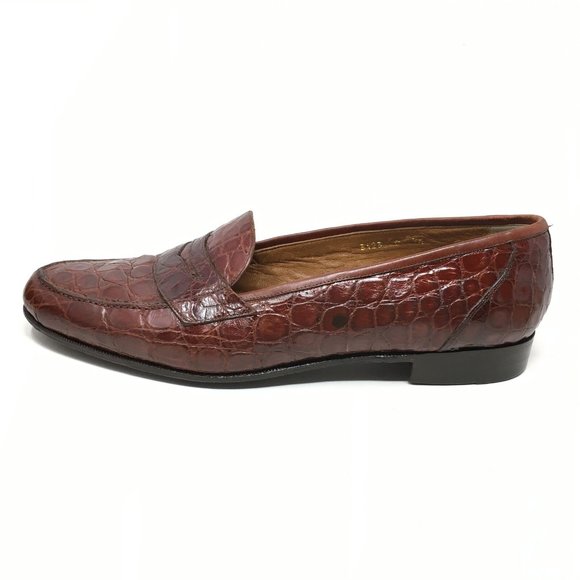 Giuliana Maravalle Loafers Shoe Size 9.5 Crocodile main image 8